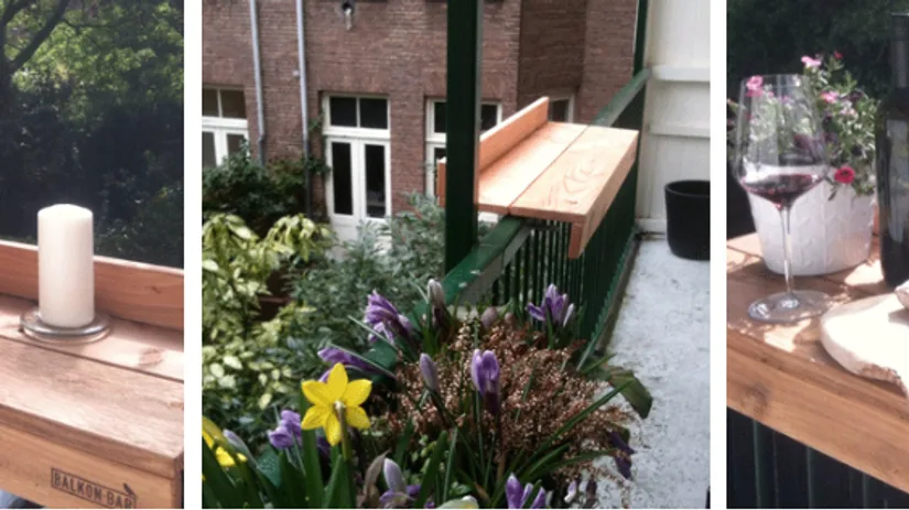 Een bar op je balkon Een bar op je balkon