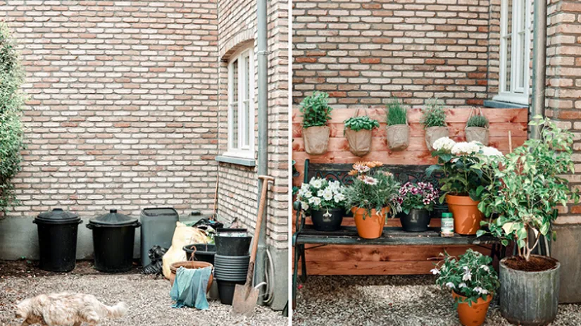 4x top make-over van een terras 4x top make-over van een terras
