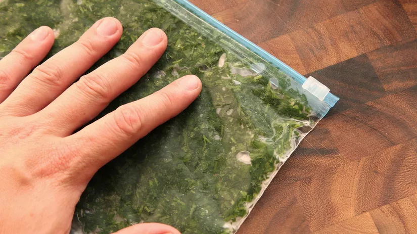 Kruiden bewaren in de vriezer Kruiden bewaren in de vriezer