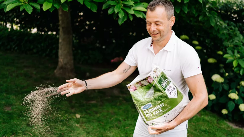 Gazon bemesten bij regen Gazon bemesten bij regen