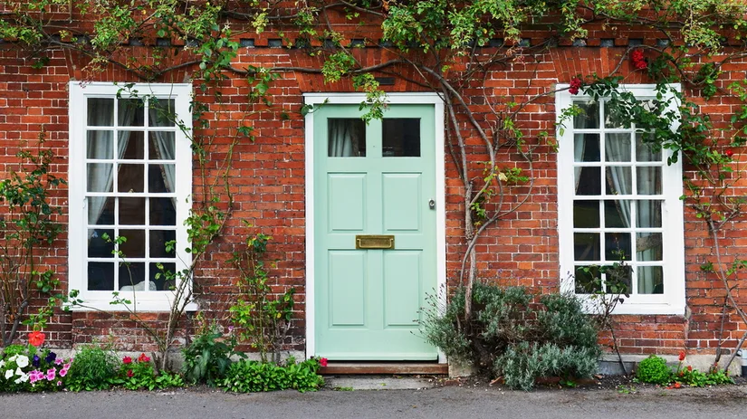 Een kleurrijk huis: een geveltuin Een kleurrijk huis: een geveltuin